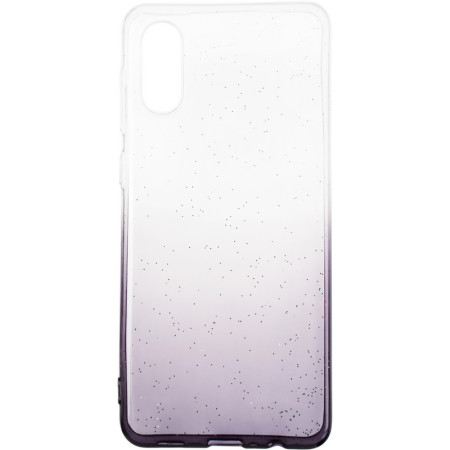 Чехол-силикон Remax Glossy Shine Case Samsung A022, A02 Black/White