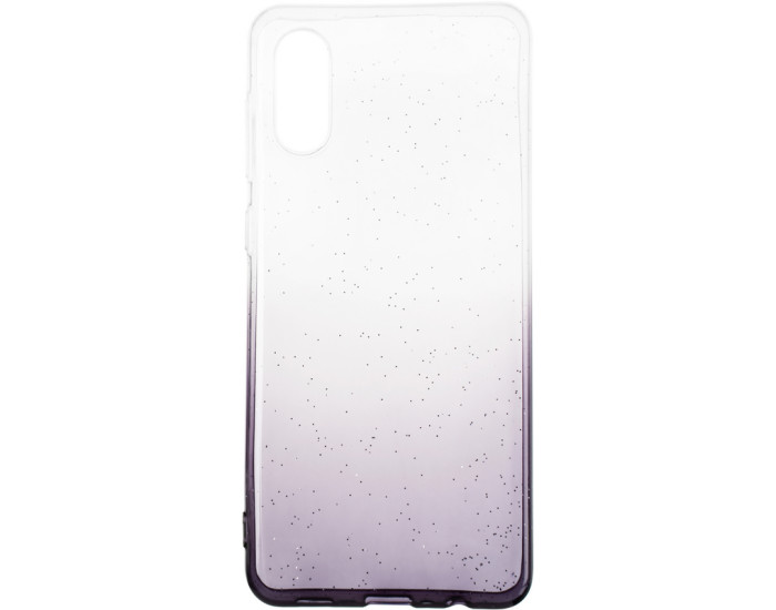 Чехол-силикон Remax Glossy Shine Case Samsung A022, A02 Black/White