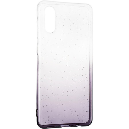 Чехол-силикон Remax Glossy Shine Case Samsung A022, A02 Black/White