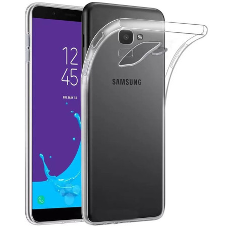 Чехол-силикон Epic Transparent 1,5mm Samsung J600F Galaxy J6 (2018) Прозрачный