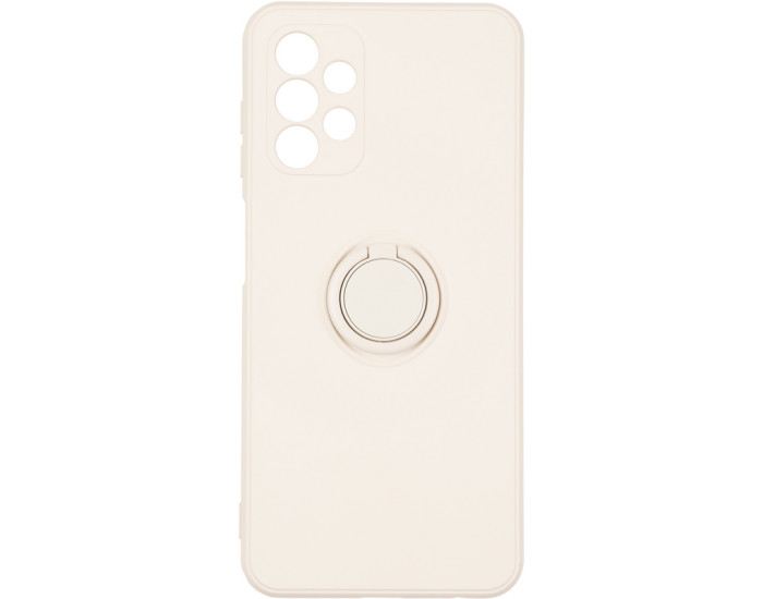 Чохол-силікон Gelius Ring Case Samsung A135/A137, A13 4G Ivory White