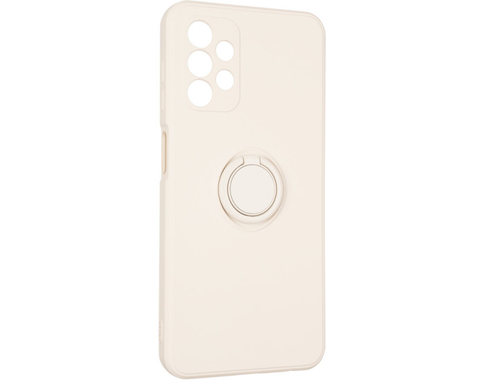 Чохол-силікон Gelius Ring Case Samsung A135/A137, A13 4G Ivory White