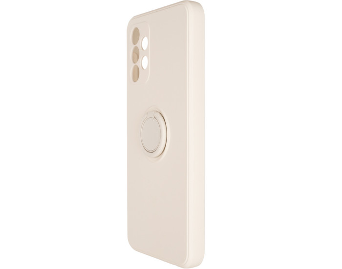Чохол-силікон Gelius Ring Case Samsung A135/A137, A13 4G Ivory White