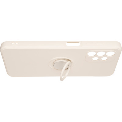 Чохол-силікон Gelius Ring Case Samsung A135/A137, A13 4G Ivory White