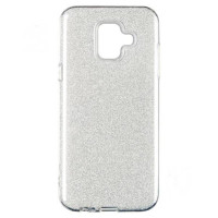 Чохол-силікон Remax Glitter Samsung J610 J6 Plus - 2018 Silver