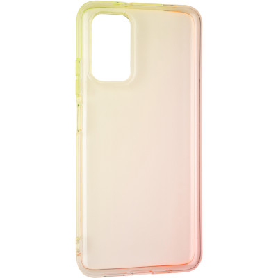 Чехол-силикон Ultra Gradient Case Xiaomi Poco M3 Yellov/Pink