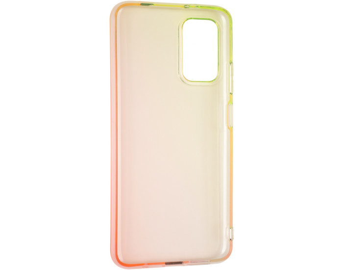 Чохол-силікон Ultra Gradient Case Xiaomi Poco M3 Yellov/Pink