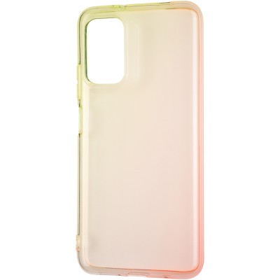 Чехол-силикон Ultra Gradient Case Xiaomi Poco M3 Yellov/Pink