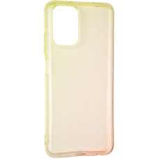 Чехол-силикон Ultra Gradient Case Xiaomi Redmi Note 10 / Note 10s / Poco M5s Yellov/Pink