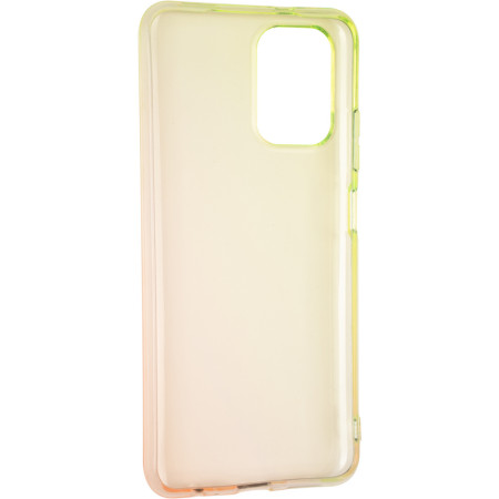 Чехол-силикон Ultra Gradient Case Xiaomi Redmi Note 10 / Note 10s / Poco M5s Yellov/Pink