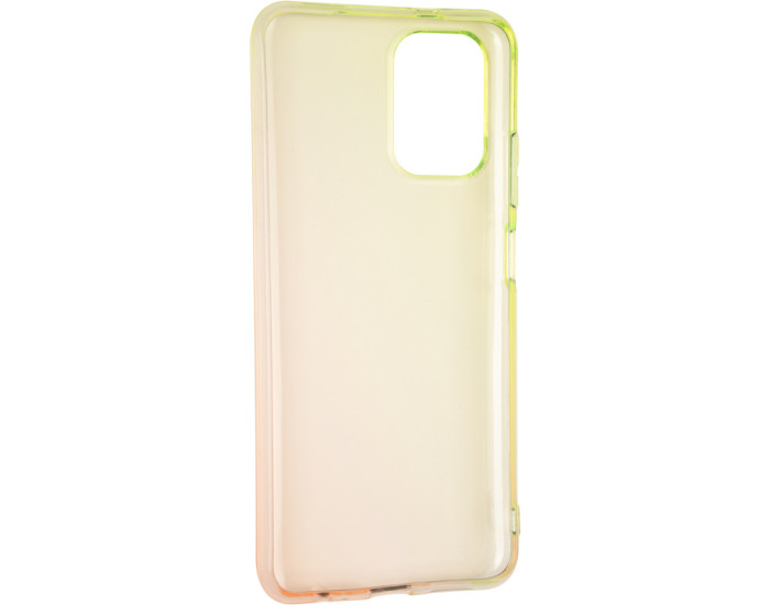 Чохол-силікон Ultra Gradient Case Xiaomi Redmi Note 10 / Note 10s / Poco M5s Yellov/Pink