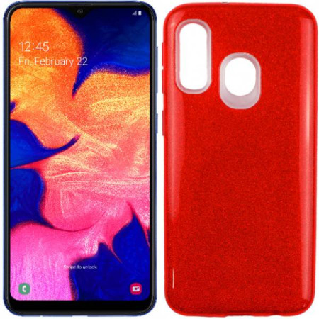 Чехол-силикон Twins Samsung A405 A40 Red