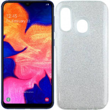 Чехол-силикон Twins Samsung A405 A40 Silver