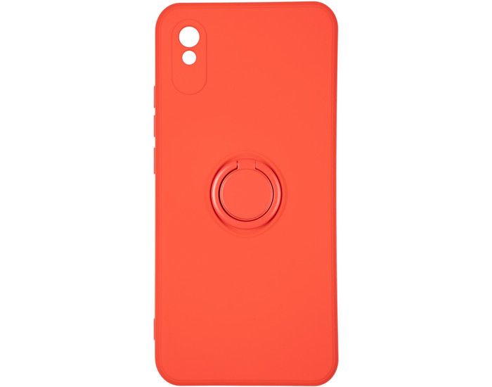 Чохол-силікон Gelius Ring Holder Case Xiaomi Redmi 9A Red