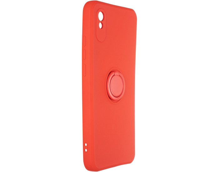 Чохол-силікон Gelius Ring Holder Case Xiaomi Redmi 9A Red