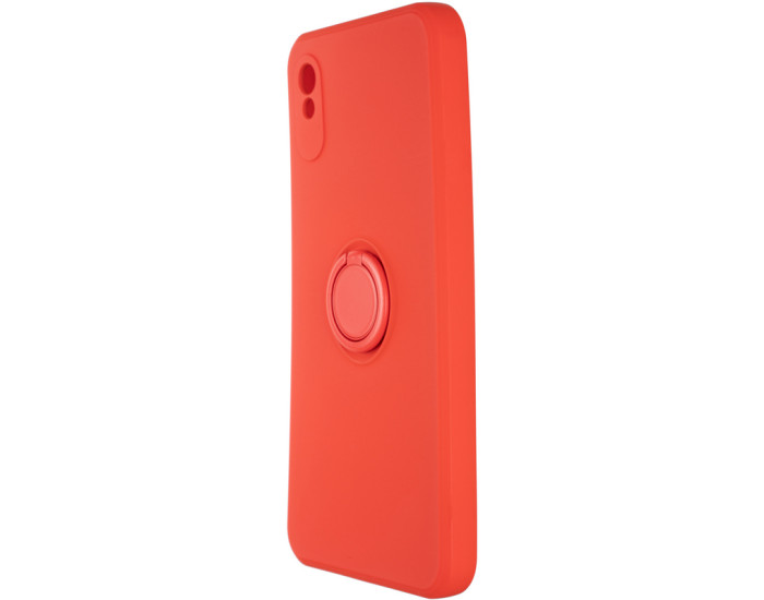 Чохол-силікон Gelius Ring Holder Case Xiaomi Redmi 9A Red