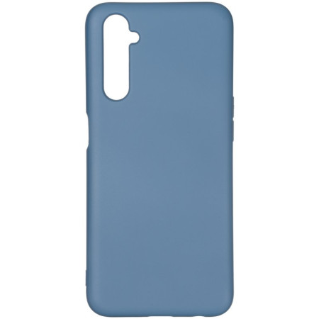 Чехол-силикон оригинал Full Soft Matte Realme 6 Dark Blue