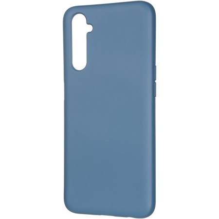 Чехол-силикон оригинал Full Soft Matte Realme 6 Dark Blue