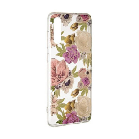 Чехол-силикон Gelius Flowers Shine Samsung A705 A70 Rose