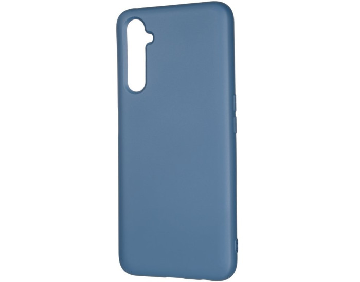 Чохол-силікон оригінал Full Soft Matte Realme 6 Pro Dark Blue