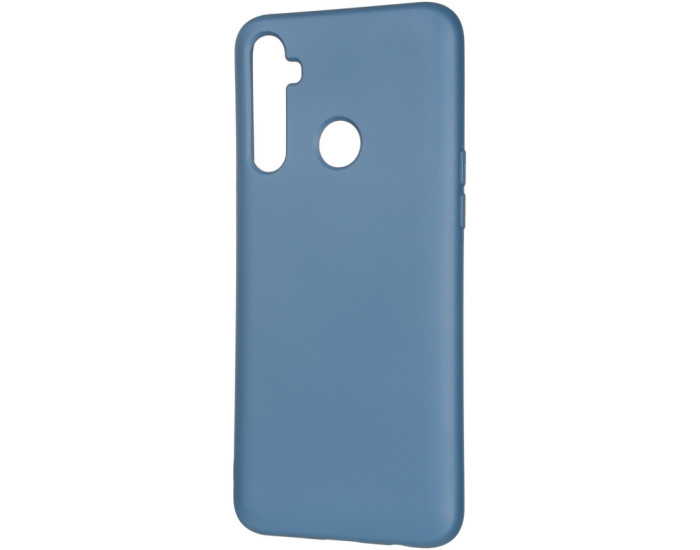 Чохол-силікон оригінал Full Soft Matte Realme 5, Dark Blue