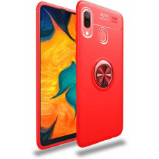 Чехол-силикон Auto Focus Samsung A205 A20 / A305 A30 Red