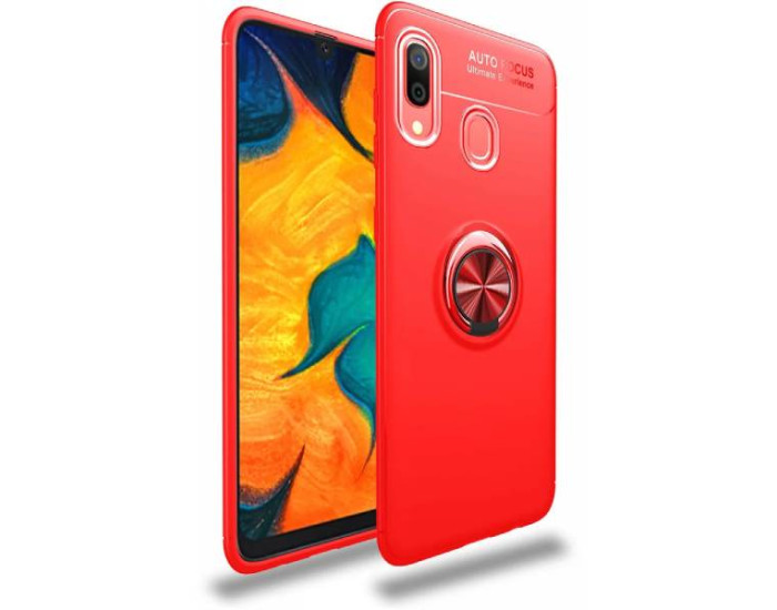 Чохол-силікон Auto Focus Samsung A205 A20 / A305 A30 Red