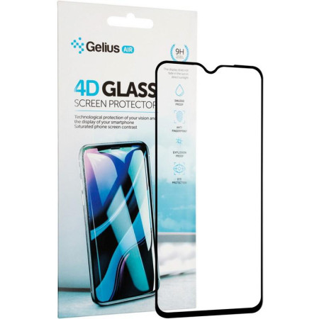 Защитное стекло Gelius Pro 4D Xiaomi Redmi Note 8 Pro Black