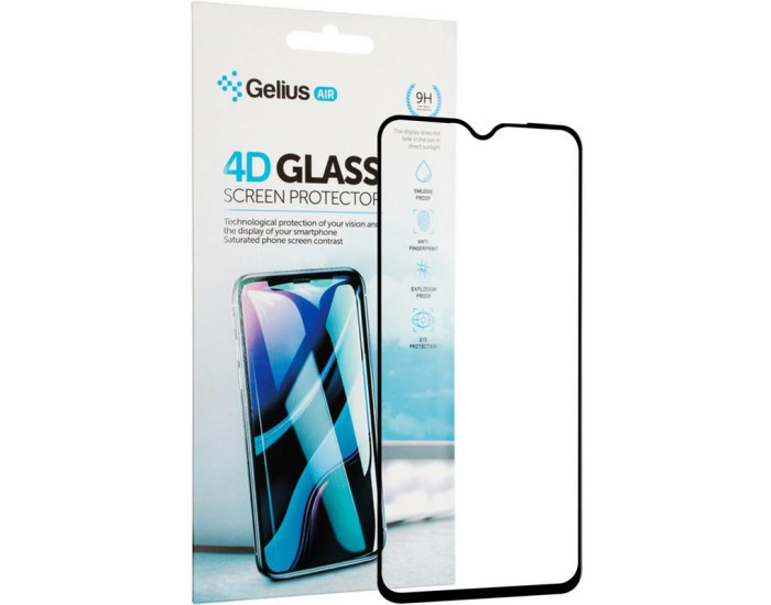 Защитное стекло Gelius Pro 4D Xiaomi Redmi Note 8 Pro Black