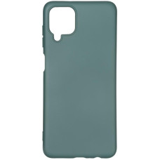 Чехол-силикон оригинал Full Soft Case Samsung A125, A12 / M127, M12, Dark Green