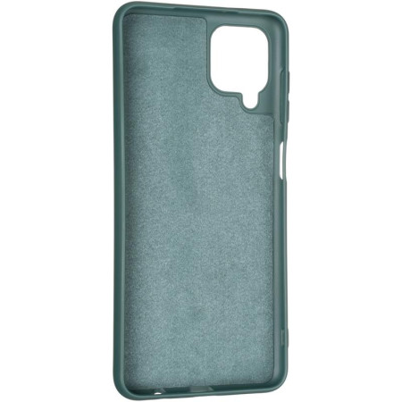Чехол-силикон оригинал Full Soft Case Samsung A125, A12 / M127, M12, Dark Green