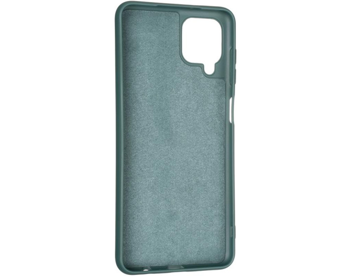 Чехол-силикон оригинал Full Soft Case Samsung A125, A12 / M127, M12, Dark Green