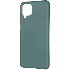Чехол-силикон оригинал Full Soft Case Samsung A125, A12 / M127, M12, Dark Green
