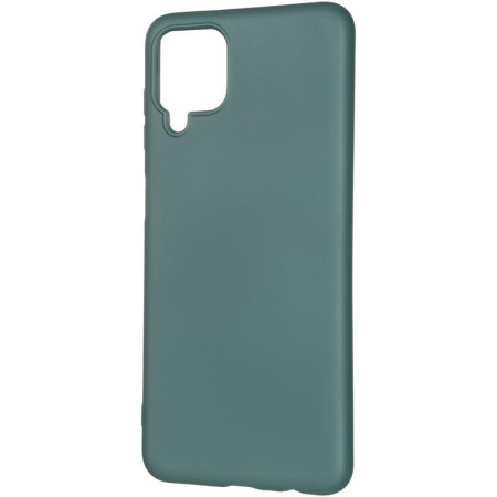 Чехол-силикон оригинал Full Soft Case Samsung A125, A12 / M127, M12, Dark Green