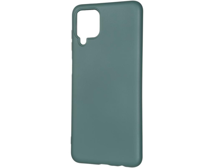 Чехол-силикон оригинал Full Soft Case Samsung A125, A12 / M127, M12, Dark Green