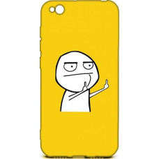 Чехол-силикон Silicon case Xiaomi Redmi Go Yellow