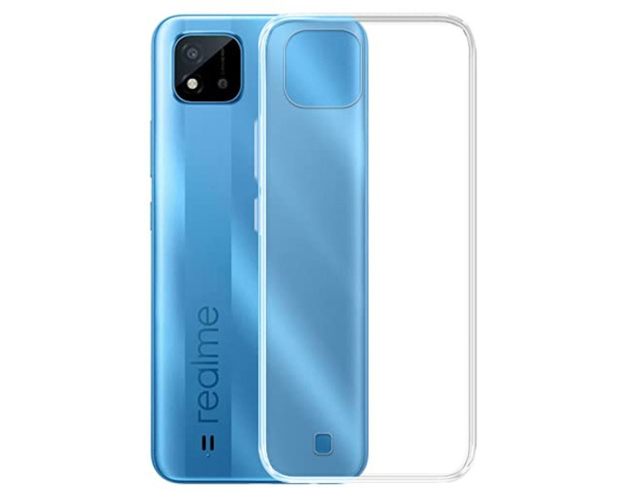 Чехол-силикон Epic 1,5mm Realme C20 / C11 (2021), Прозрачный