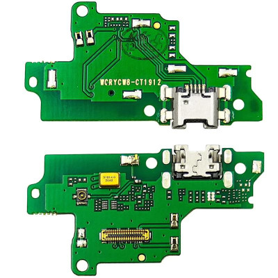 Шлейф для Huawei Y5 2019/Honor 8s, мікрофона, конектора зарядки