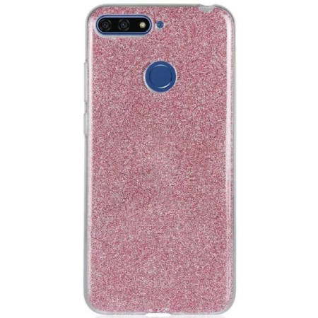 Чехол-силикон Remax Glitter Huawei Honor 7C Pink