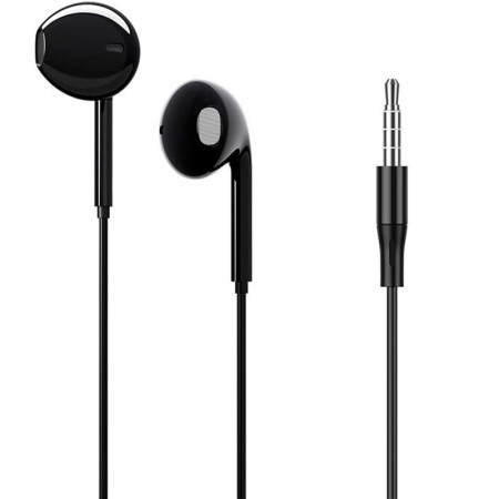 Проводные наушники 3,5 Denmen DR01 Black