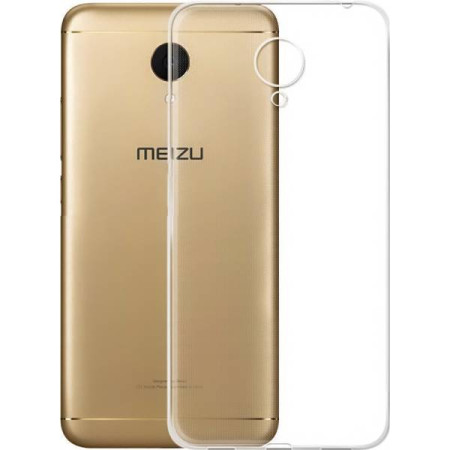 Чехол-силикон Fashion Meizu M5 Clear
