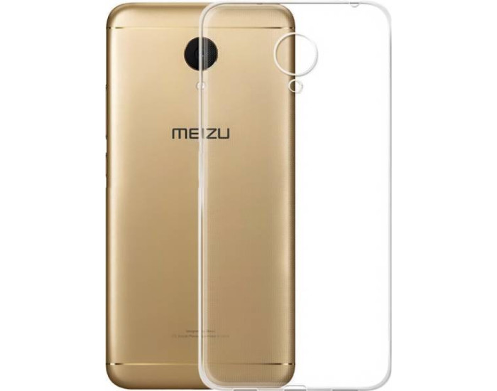 Чехол-силикон Fashion Meizu M5 Clear
