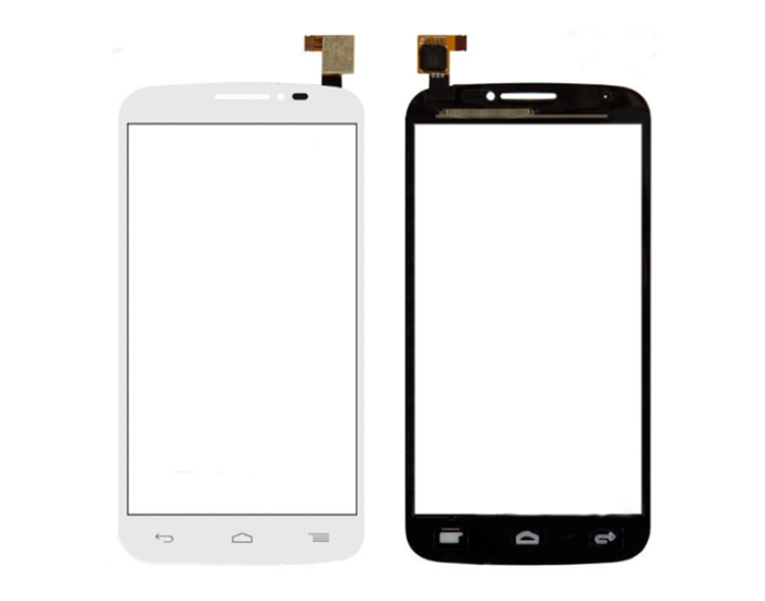 Сенсор Alcatel One Touch 7040 POP C7, One Touch 7041D POP C7, One Touch 7042, Білий