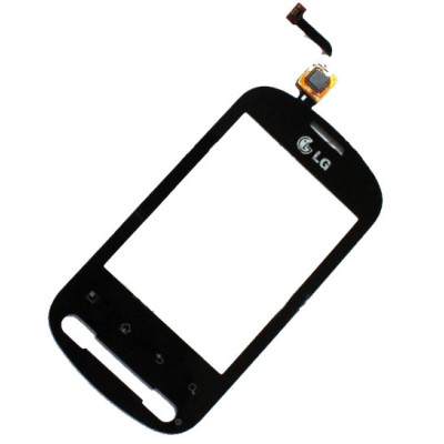 Сенсор LG P350 Optimus, чорний