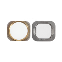 Пластик кнопки меню для iPhone 5 под 5S, золотой