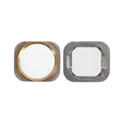 Пластик кнопки меню для iPhone 5 під 5S, золотий