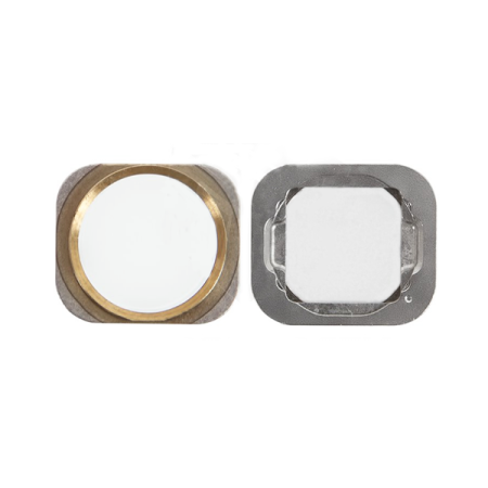 Пластик кнопки меню для iPhone 5 под 5S, золотой
