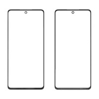 Скло фронтальне з OCA плівкою Samsung A525 A52, з олеофобним покриттям, чорне