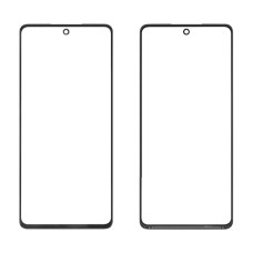 Стекло фронтальное с OCA пленкой Samsung A525 A52, с олеофобным покрытием, черное