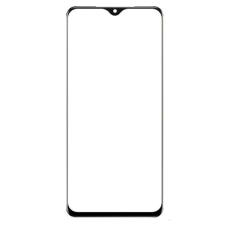 Стекло фронтальное с OCA пленкой Xiaomi Redmi 9T / 9 Power / Note 9 4G / Poco M3, с олеофобным покрытием, оригинал, черное (Класс B)